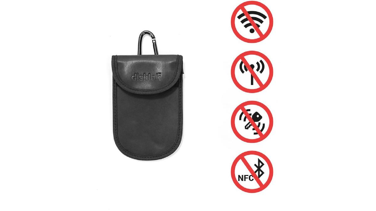 Defa+Disklok+Pochette+de+cl%C3%A9+RFID+-+Taille+S+-+Anti-skimming